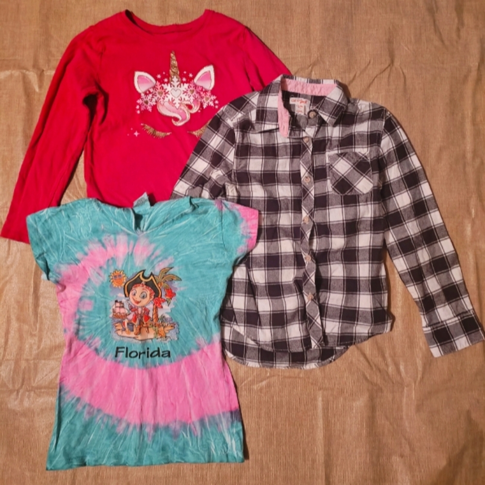 Girls 3 shirt bundle